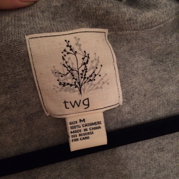 Twg 100% Cashmere Cardigan - Picture 2 of 3