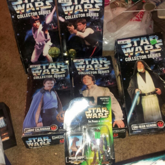 Vintage NWT Star Wars 12" figures