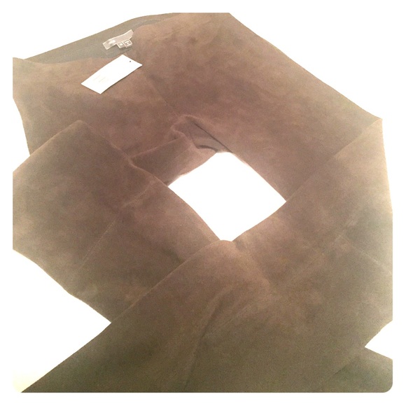 Vince REAL SUEDE leggings