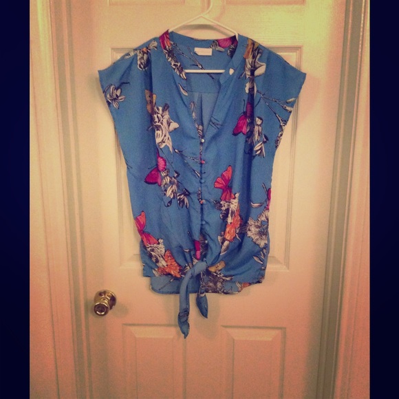 Floral blouse from New York & Company