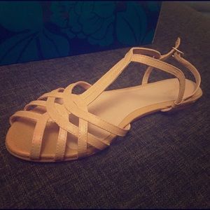 Seychelles strappy nude sandal