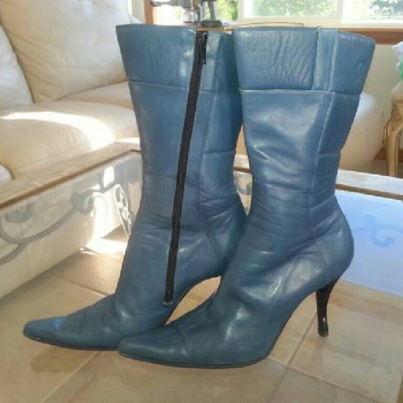 Italian leather boots