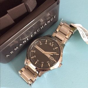 Armani exchange chronograph men's watch