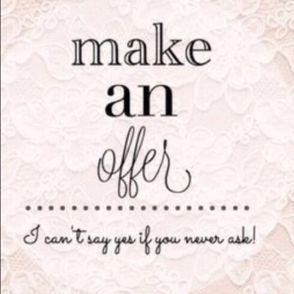 Please feel free to make an offer!😍