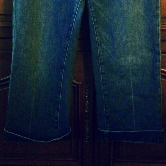 Paige Premium Crop/Capri cuffed jeans size 30 - Picture 2 of 4