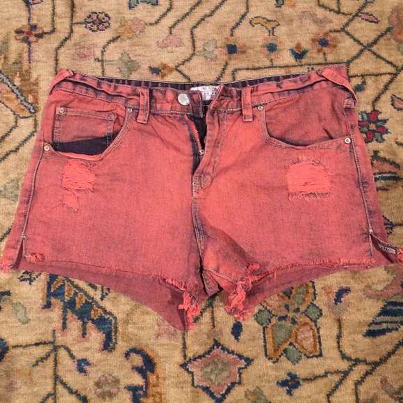 Free people jean cut offs