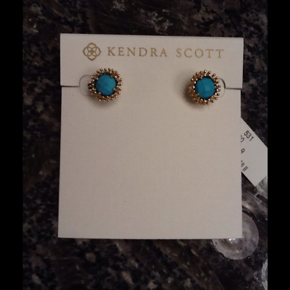 Kendra Scott Jewelry - Kendra Scott Turquoise Carly Studs