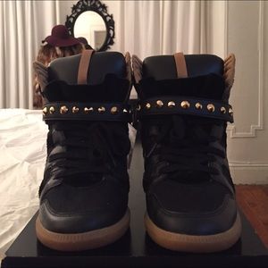 Zara wedge sneakers