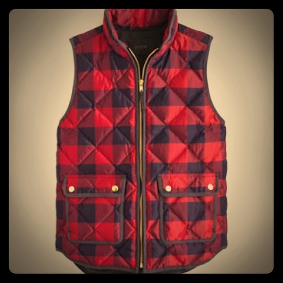 🔹SOLD🔹NWT J CREW DOWN BUFFALO VEST