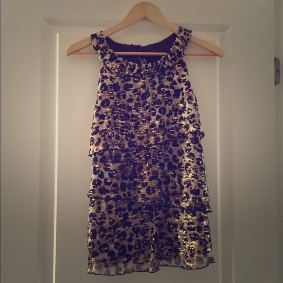 BCX sleeveless leopard blouse tank 🔥🔥