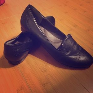 Black Leather Loafers - Umberto Raffini