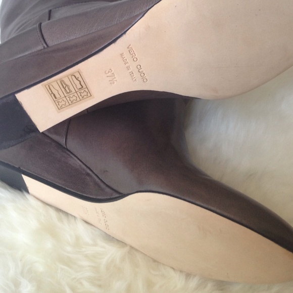 🇮🇹Butter Gray/taupe tall boots - new in box - Picture 4 of 4