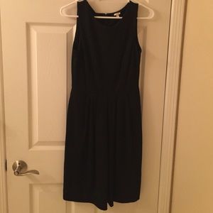 J. Crew black wool dress size 0