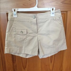 Trina Turk khaki shorts