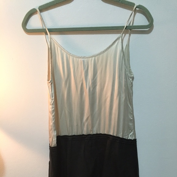 Society For Rational Dress Leather and Silk Dress - Picture 2 of 4