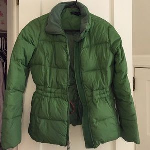 Land's End down jacket.