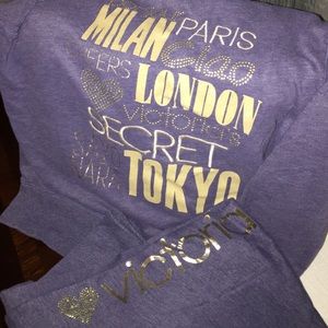 Victoria secret supermodel essential lounge set