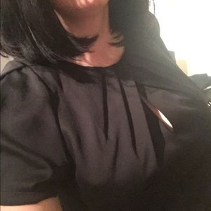 Ann Taylor blouse with keyhole front