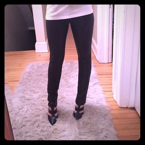 BCBG LEATHER like leggings