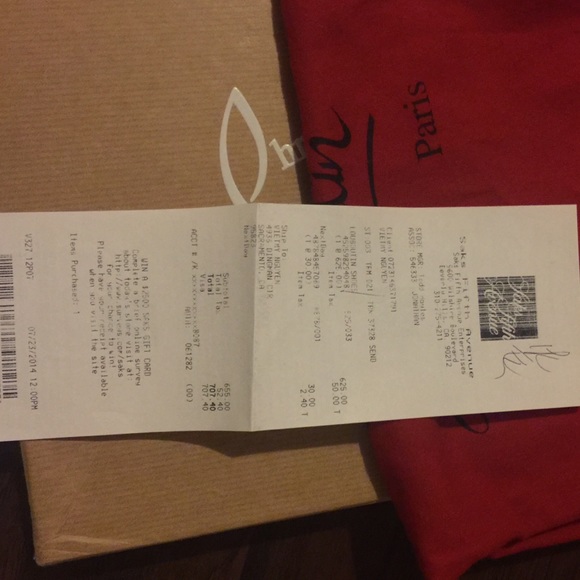 ❌❌❌SOLD❌❌❌100% authentic Christian louboutin - Picture 3 of 3