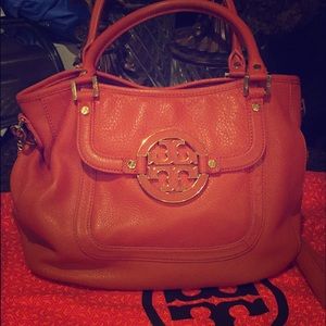 Authentic Tory Burch with dust bag! Worn twice!