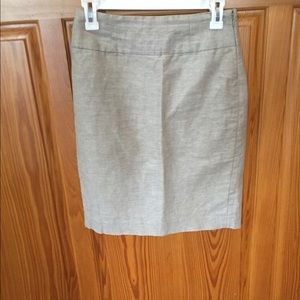 Banana republic linen skirt