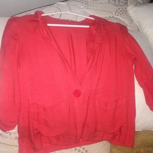 coral blazer
