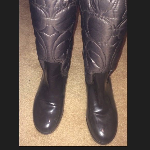 Authentic Coach Boots - Picture 2 of 4
