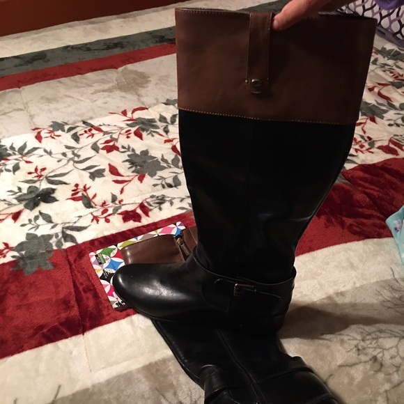 Black and brown