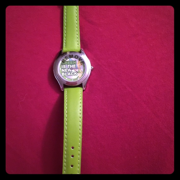 Green tinker bell watch.