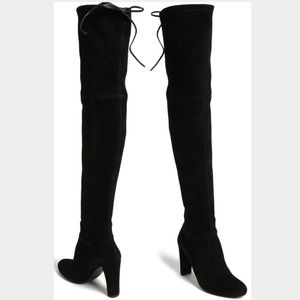 Steve Madden gorgeous black over the knee boots