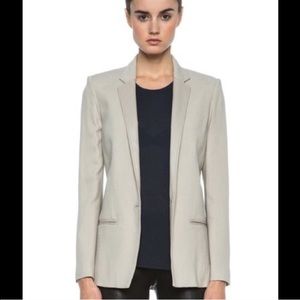🍓SOLD🍓Helmut Lang Leather Lapel Blazer
