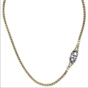 Petite Pear Stone Necklace