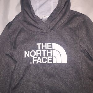 North face hooded sweatshirt