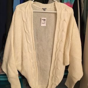 Cream cocoon cardigan
