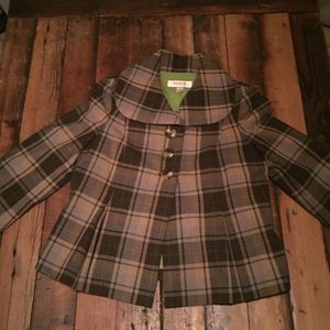 Isaac Mizrahi Plaid Jacket