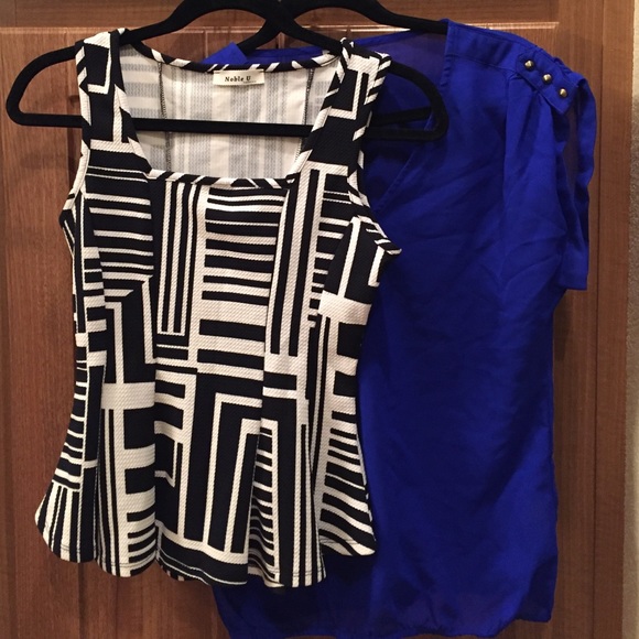Bundle of two never used cute tops