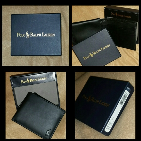 NWOT Men's Ralph Lauren Passcase Wallet