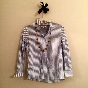 Madewell striped button down