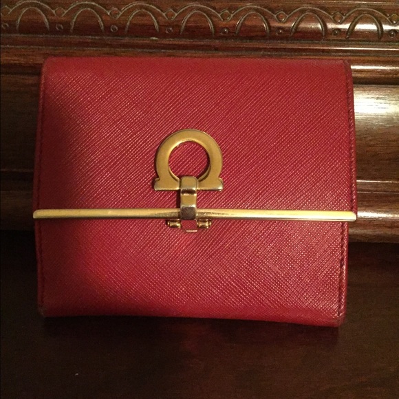 Salvatore Ferragamo red valet.