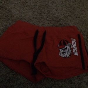 Georgia Bulldogs shorts .
