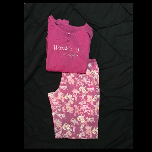 Joe Boxer thermal pajama set