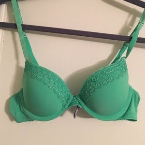 Teal bra from aerie