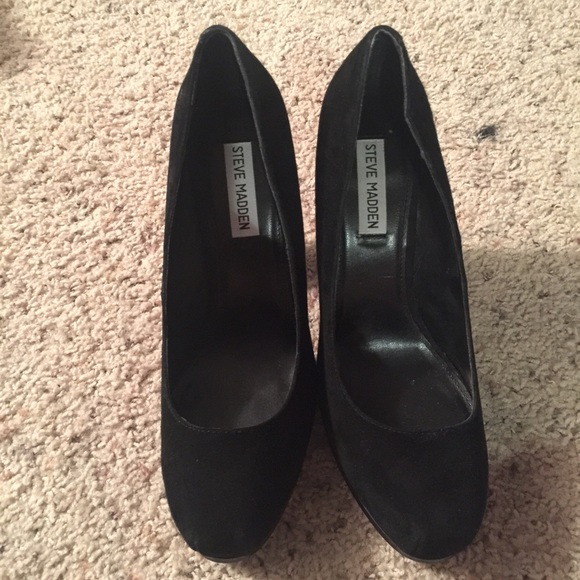 Steve Madden Black Heels