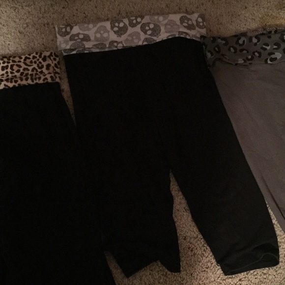 Skull Capris by Pink by Victoria's Secret