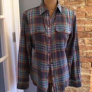 Chaps flannel button up