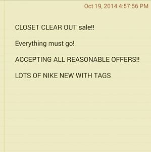 ACCEPTING ALL REASONABLE OFFERS