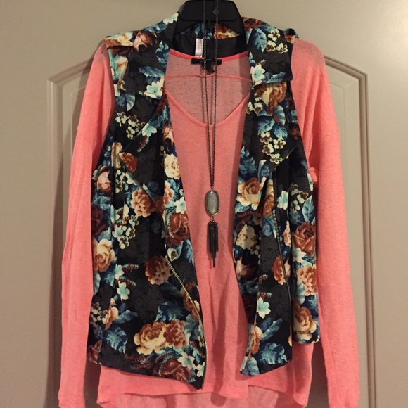 Floral Vest