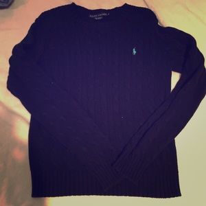 Ralph Lauren cable knit sweater!