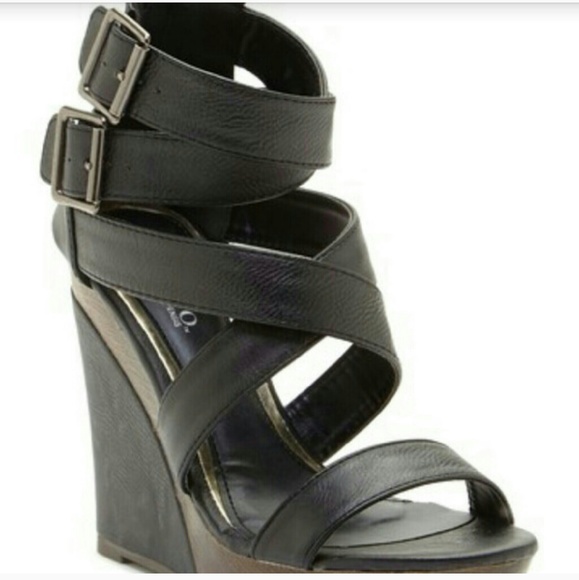 Strappy Wedge